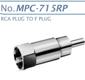【MPC-715RP】マル信無線電機 TV-ビデオ-受信用コネクタ