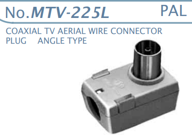 【MTV-225L】マル信無線電機 TV-ビデオ-受信用コネクタ