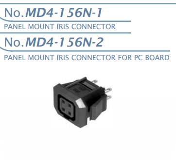 【MD4-156N-1】マル信無線電機 IRIS コネクター