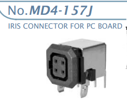 【MD4-157J】マル信無線電機 IRIS コネクター