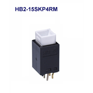 【HB2-15SKP4RM-ANS】HB2形 照光式角型押ボタンスイッチ