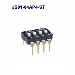 【JS01-04AP4-ST】NKKスイッチズ JS形 ディップスライドスイッチ