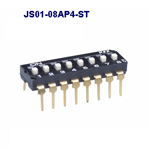 【JS01-08AP4-ST】NKKスイッチズ JS形 ディップスライドスイッチ