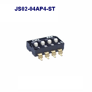 【JS02-04AP4-ST】NKKスイッチズ JS形 ディップスライドスイッチ