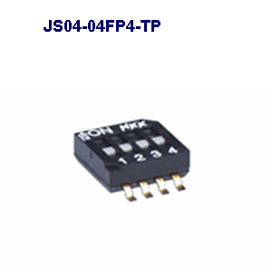 【JS04-04FP4-TP】NKKスイッチズ JS形 ディップスライドスイッチ