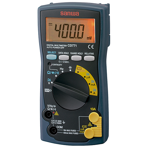 【CD-771】三和電気計器 デジタルマルチメータ （テスター）