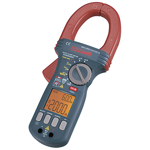 【DCM-2000DR】三和電気計器 クランプメータ DC/AC両用＋真の実効値