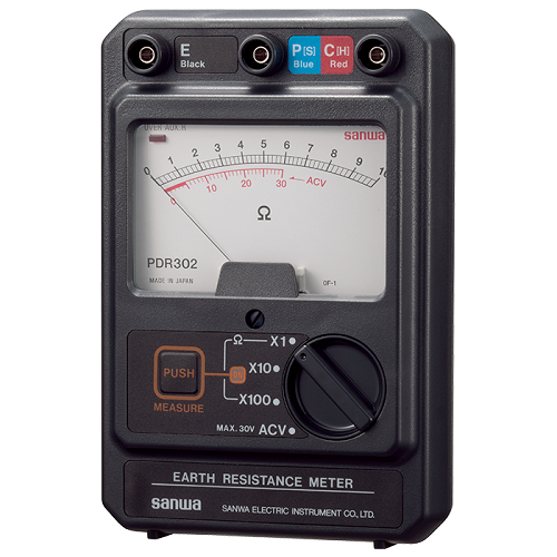 【PDR-302】三和電気計器 接地抵抗計 （アーステスター）